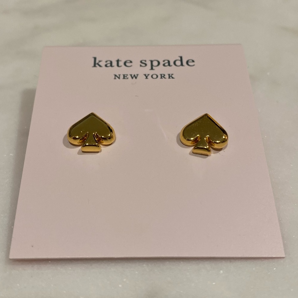 NWT Kate Spade spade earring studs